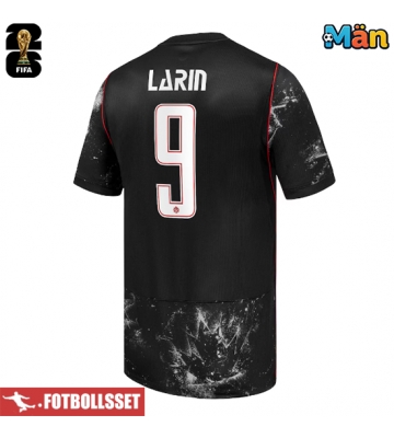 Kanada Cyle Larin #9 Bortatröja VM 2026 Kortärmad